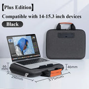 2 in 1 Laptop Case Bag for 13.3-16.2'' Notebook Case Tablet Laptop Bag Shockproof Travel Business Computer Briefcase - NeoFrame