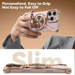 Metal Mechanical MagSafe Case for iPhone  — Bezel-Less Bumper with Magnetic Wireless Charging Support