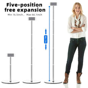 Tablet Floor Stand Height Adjustable Tablet Holder for iPad/for iPad Pro/for iPhone/for Samsung/for 4.7-12.9'' Devices