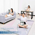 Foldable Tablet Stand Phone Holder for Bed Multifunctional Rack Height Adjustable Phone Tablet Bracket for iPhone iPad