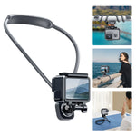 Neck Mount Phone Holder for Recording POV/Vlog Cell Phone Holder Hands Free Tripod Selfie Filming for iPhone Samsung - NeoFrame