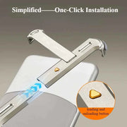 Metal Frameless for Huawei Mate 60/70/70 Pro/70 Pro+ Phone Case with 110° Adjustable Stand Shockproof Protective Cover