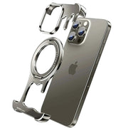 Magsafe Phone Case for iPhone 360° Rotatable Ring Stand Holder Drop-Proof Bumper Protective Cover