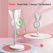 Desktop Mobile Phone Holder Stand Desk Holder Dock for Magsafe Charger for iPhone 16/15 Pro Max(Not Included Charger) - NeoFrame