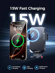 15W Car Phone Holder Wireless Charger Car Charger Stable Rotatable Air Vent Dashboard Phone Holder Car Charger Support