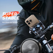 Motorcycle Phone Mount Holder Dual Vibration Dampener Universal Bike Bicycle Phone Mount for 4.7 - 7'' Phones