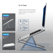 Adjustable Laptop Holder Support Notebook Stand For Mackbook Pro Riser Portable Laptop Stand Cooling Computer Bracket - NeoFrame