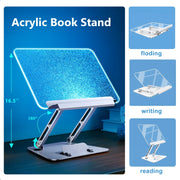 Vertical Laptop Stand Adjustable Reading Book Stand Holder Foldable Notebook Stand Laptop Support MacBook Tablet Mount - NeoFrame