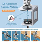 360°Rotatable Laptop Stand Clamp Tablet Hightening Support Holder Book Bracket Height Adjustable Desktop Bed Lazy Stand