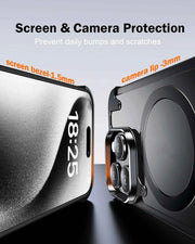 Magsafe Magnetic iPhone Case for iPhone Phone Case Shockproof Transparent Wireless Charging Cover