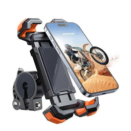 Motorcycle Phone Mount Adjustable Cell Bike Holder Bicycle Scooter Handlebar Cradle Clip Upgrade Phone Holder Mount