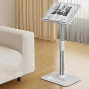 Floor Reading Stand 43-78cm Height Adjustable Tablet Stand Book Shelf Liftable Reading Table Foldable Pad Laptop Holder - NeoFrame