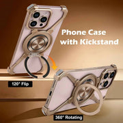 Metal Mechanical MagSafe Case for iPhone  — Bezel-Less Bumper with Magnetic Wireless Charging Support