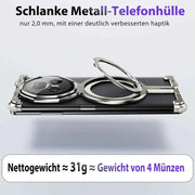 For Honor Magic Vs3/2/V3/2 Phone Case with Magnetic Metal Ring Kickstand Shock Proof Frameless Minimalist Protective