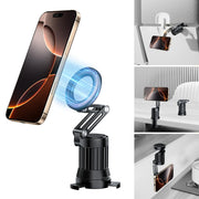 Magnetic Phone Holder Stand Airplane for Travel Essential Foldable Desktop Phone Stand for iPhone with Tripod Base - NeoFrame