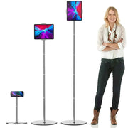 Tablet Floor Stand Height Adjustable Tablet Holder for iPad/for iPad Pro/for iPhone/for Samsung/for 4.7-12.9'' Devices