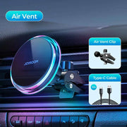 Colorful Magnetic Car Phone Holder Wireless Charger For iPhone Fast Charging Car Charger Holder