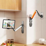 Wall-Mounted Desktop Phone Holder Stand Clip / Magnetic Phone iPad Holder Multi-Scene Applicable Stable Tablet Stand