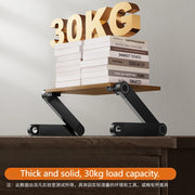 Portable Solid Wood Macbook Stand Laptop Booster Holder for Desk Vertical Height Adjustable Notebook Projector Bracket - NeoFrame