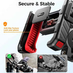 Bike Phone Holder Universal One-hand Operation Bicycle Motorcycle Phone Holder For 4.7 - 7